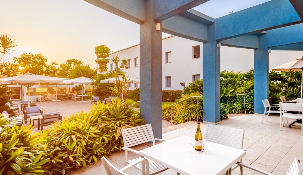 Patio Garden | Nof Tavor Hotel