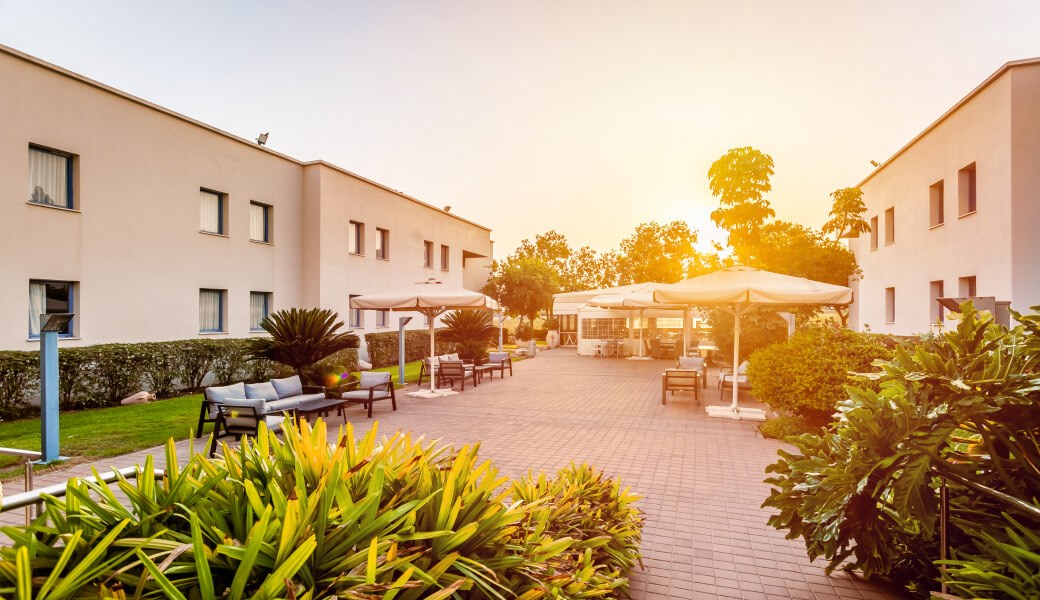 Patio Garden | Nof Tavor Hotel